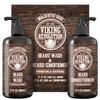 Viking Revolution - Beard Shampoo And Conditioner - Natural Beard Wash & Beard Conditioner With Argan & Jojoba Oils - Softens & Strengthens - Gifts For Men - Majestic Oud - 2 x 500 ml view 1