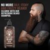 Viking Revolution - Beard Shampoo And Conditioner - Natural Beard Wash & Beard Conditioner With Argan & Jojoba Oils - Softens & Strengthens - Gifts For Men - Majestic Oud - 2 x 500 ml view 3