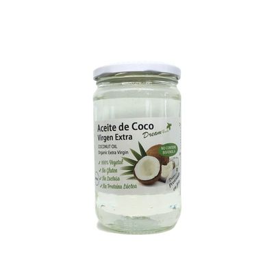 Aceite de Coco Virgen Extra Bio 400g Dream Foods