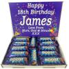 Personalised Letterbox Friendly Chocolate Gift Box Hamper  Personalised Sweet Gift for Him or Her  Perfect for Birthdays, Christmas or Any Occasion (Compatible With BOOST) view 1