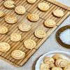 1kg Coconut Pinwheels (Karachi Biscuits): Delight in the Scrumptious Swirls of Sweet Coconut Filling in Soft, Chewy, and Buttery Cookies! view 1