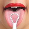 3 Pcs Stainless Steel Tongue Scrapers Tongue Scraper Tongue Cleaner Tool Metal Tongue Scrapers for Oral Hygiene view 2