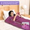 HSRG Far Infrared Sauna Blanket, Portable Sauna Heating Blanket 2 Zone Digital Control, Professional Sauna Detox Heat Blanket, For Body Shape Slimming Fitness, for Home Salon Beauty Use view 2