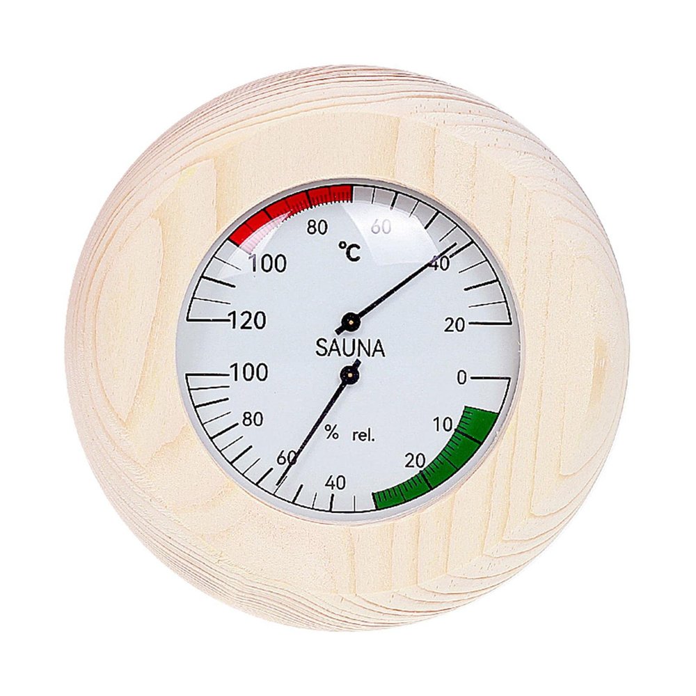 2 in 1 Wooden Hygror Thermor Practical Durable Measure Tool for Sauna