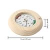 2 in 1 Wooden Hygror Thermor Practical Durable Measure Tool for Sauna view 2