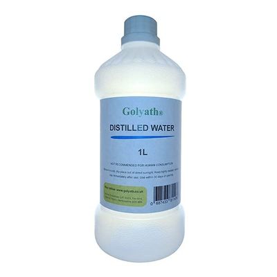 Distilled Water 1L (1 Litre) Pure Steam Distilled Water 1 Ltr