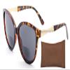 ZAVISH Bifocal Reading Sunglasses Womens Sun Readers UV400 Tinted Glasses Oversize Designer Demi Brown Frame Outdoor Lens & Case +1.25 view 1