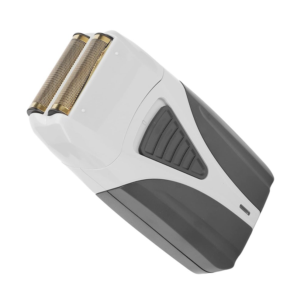 Electric Hair Trimmer, Floating Heads Hair Grooming Trimmer Black White Precise Cut for Travel Use