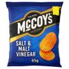 MASMcCoy's Salt & Malt Vinegar Sharing Crisps 65g-Food view 1