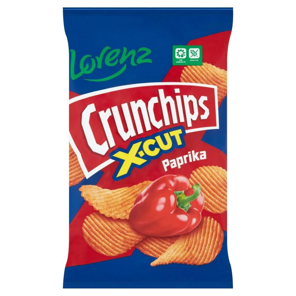 MASLorenz Crunchips X-Cut Paprika 75g-Food