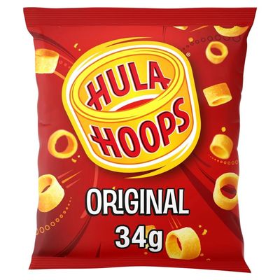 MASHula Hoops Original Crisps 34g-Food