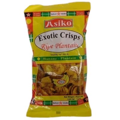 MASExotic Plantain Chips Salted 75g Box of 30-Fd