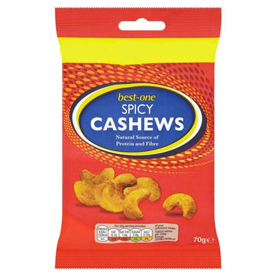 MASBest-One Spicy Cashews 70g-Food