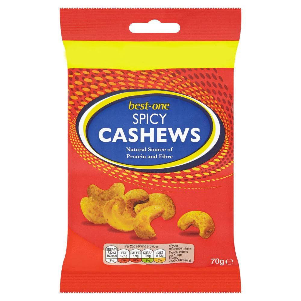 MASBest-One Spicy Cashews 70g-Food