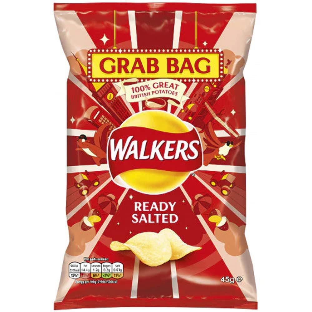 My Africa Store Walkers Ready Salted Crisps 45g-Food