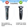 6 Pack Replacement Shaver Heads for Philips, Compatible with Series 1000, 2000, 3000, 5000, Replacement Blades for Philips with Cleaning Brush, Compatible with Phillips Series AT8xx, AT7xx, PT7xx view 2