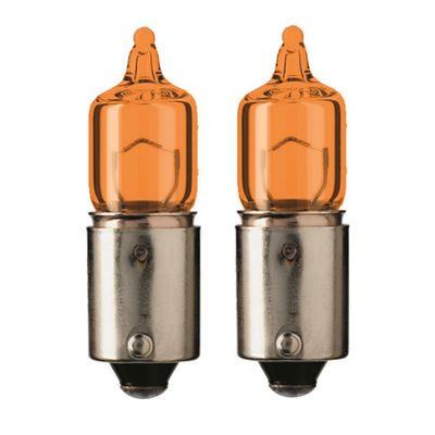 FLOSSER Lampe/ampoule 12v 6w (baz9s) halogene Orange - Ergot decale