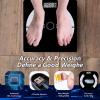 Scales for Body Weight, Digital Bathroom Scales with App Bluetooth Weighing Scales Body Composition Analyzer for Weight Loss, BMI, Muscle Mass Track view 3