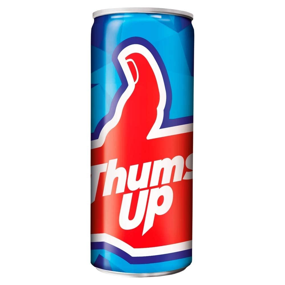 Thums up Can 300 ML - 24 can, Fizzy Cola Drink
