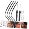 Lurrose 2sets Anti-allergy Glasses Temple Replacement Parts of Stylish Eyeglass Arms for Comfortable Use and Repair Accessories Compatible Sunglasses and Eyewear view 3