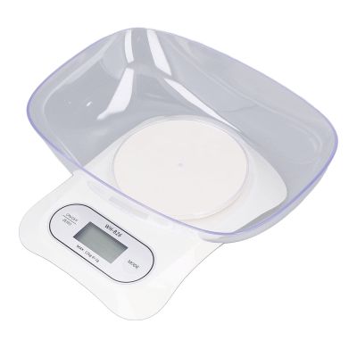 Digital Kitchen Scales, Small Jewelry Scales with Timing Function, Food Scales with USB Cable, with Weighing Bowl and Insulated Silicone Mat, for Laboratory Kitchens, Jewelry, Nutritional Intake
