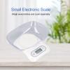 Digital Kitchen Scales, Small Jewelry Scales with Timing Function, Food Scales with USB Cable, with Weighing Bowl and Insulated Silicone Mat, for Laboratory Kitchens, Jewelry, Nutritional Intake view 3