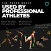 BETTERGUARDS 1.0 Ankle Brace | Adaptive Compression Support for Sprains, Injury Recovery & Sport | Tech-Enhanced Stabiliser for Running, Football, Rugby, Gym & More - Black (XXL, Left) view 3