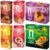 Nairn's Gluten Free Variety Pack - Oatcakes/Scottish Porridge Oats/Wholegrain Seeded Crackers/Choc Chip & Stem Ginger Biscuit Breaks/Rosemary Flatbread. Pack of 6 view 1