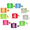 10Pcs Orthodontic Wax,Orthodontic Dental Wax with Fruit Smell,Dental Orthodontic,Dental Wax for Braces,Oral Hygiene Care for Brace Wearers Gum Protection. view 1