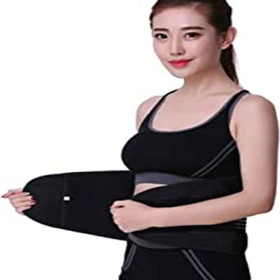 tylxayoxa Durable Waist Support Brace Belt Lumbar Lower Waist Double Adjustable Back Belt For Pain Relief Big For Men Women 5XL 6XL (Color : Black, Size : XXL/XX-Large)