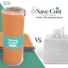 Value Pack of 48 Reusable Paper Towels - Paperless Paper Towels made with Super-Soft, Washable Paper Towel Set for Kitchen, view 3