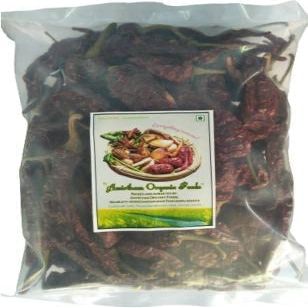 QURA Byadagi Chilli (Whole) 'A' Grade 750g / by Amirtham Organic Foods