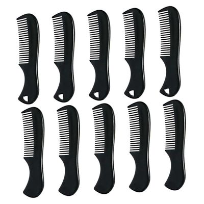 HONMEET 10pcs Pocket Sized Beard Comb for Men Mustache Hair Comb Styling Beard Care