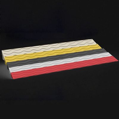 ZJIEX Driveway Curb Ramps, Wheelchair Ramp 2in/ 3in/ 4in/ 5in/ 6in/ 7in/ 8.5in Kerb Ramp For Driveway Curb Entryway Doorways, Step Ramp (Color : White, Size : 99 * 18 * 8cm)