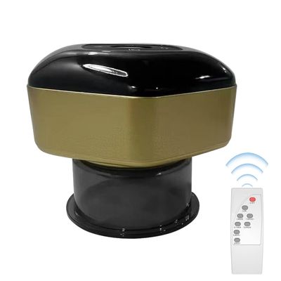 3 in 1 Cupping Set With Remote Control, Electric Cupping Therapy Set Gua Sha Massage Tool, Back Massager with Infrared Heat, Rechargeable Vacuum Therapy Machine, Handheld Scraping Tool (Gold)