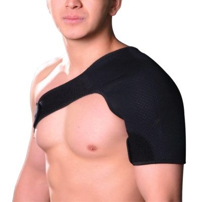 XLDECOR Shoulder Support Brace for Men & Women,Adjustable Shoulder Support Brace,Rotator Cuff Support Compatible for Injury Prevention,Frozen Shoulder Pain Relief,Left-M