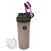 Nitro Shaker Bottle 600ml / On The Go Insulated Mug 320ml / Oasis Water Bottle 950ml / Mono Me Insulated Flask 690ml with Cup 290ml / You & Me Tumbler 690ml with Cup 230ml (Bolt Shaker, Pink - 700ml) view 3