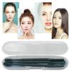 3pcs Manual Nose Hair Trimmer, Double Head Nostril Cleaning Tool Safety Protected Nose Hair Knife for Men Women Dark Green view 4