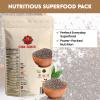 Chia Seeds (900g / 31.75 oz) | Raw Chia Seeds | Pure and Natural | Vegan | Gluten Free | GMO Free | Premium Quality | Source of Fibre | No Additives | Authentic view 3