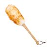 Lambswool Duster - Soft Fluffy Wool Duster with Wooden Handle - Anti Static Cleaning Brush view 2