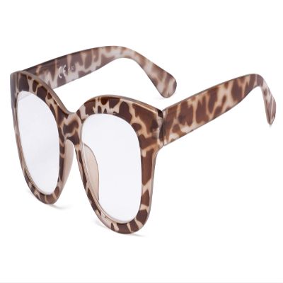 Eyekepper Oversized Reading Glasses - Retro Readers for Women Reading - Brown/Tortoise Frame,+3.00