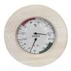 Evvmnaks Sauna Thermometer High Temperature Thermometer Hygrometer Analogue Made of Wood (, Alder or .- Noble Sauna Accessories Set view 1