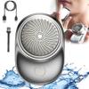 2023 Powerful Storm Shaver for Men, Mini Shaver Portable Electric Shaver, Easy One-Button Use for Home, Rechargeable USB Mini Shaver Electric Razor for Home,Car,Travel and Gifts (Silver) view 1