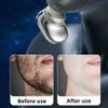 2023 Powerful Storm Shaver for Men, Mini Shaver Portable Electric Shaver, Easy One-Button Use for Home, Rechargeable USB Mini Shaver Electric Razor for Home,Car,Travel and Gifts (Silver) view 4