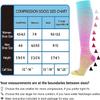 LEVSOX Compression Socks Women and Men, 20-30mmHg, Best for Nurses, Travel, Pregnancy, 6 pairs mix g, M view 2