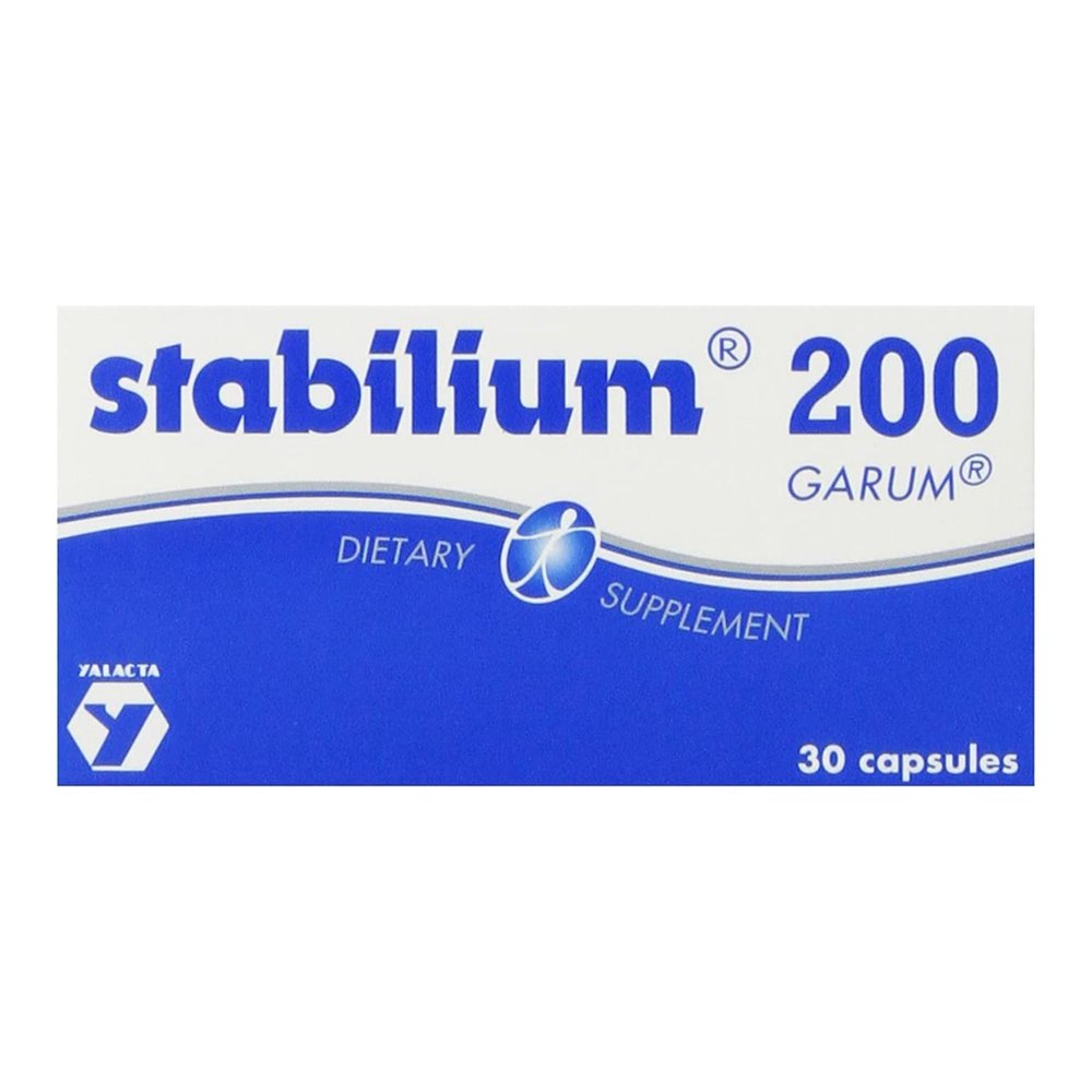 Nutricology, Stabilium 200 Garum (Fish Extract), 194mg, 30 Capsules, Lab-Tested, Gluten Free, Non-GMO, with Lecithin
