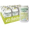 Cawston Press Sparkling Elderflower Lemonade Blended with Sparkling Water and Pressed Apple (330ml x 12 cans) | Gluten Free - Vegan - No Added Sugar view 1
