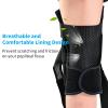 ABYON Hinged Knee Brace for Men and Women, Breathable Adjustable Knee Support with Open Patella and Dual Side Stabilizers for Knee Pain Relief, MCL, ACL, LCL, Tendonitis, Ligament (XXL) view 2
