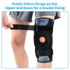ABYON Hinged Knee Brace for Men and Women, Breathable Adjustable Knee Support with Open Patella and Dual Side Stabilizers for Knee Pain Relief, MCL, ACL, LCL, Tendonitis, Ligament (XXL) view 3