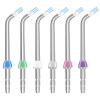 Flosser Replacement Tips for Waterpik Water Flosser,Plaque Seeker Replacement Tips Compatible with Waterpik Water Flossers and Other Brand Oral Irrigators, Plaque Remove Brisles Tips(6-Pack) view 1